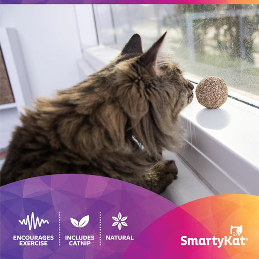 Catnip Kiss Compressed Catnip Ball Toy - Natural, One Size