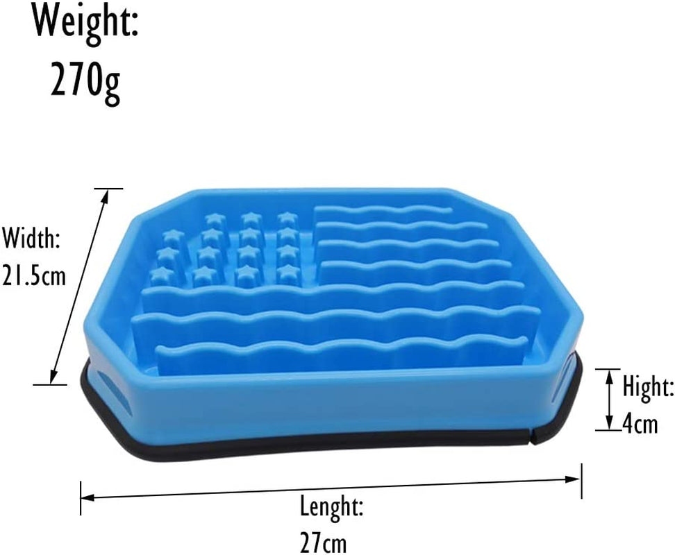 Slow Feeding Bowl,Slow Feeder Dog Bowls,Puzzle Feeder Bloat Stop to Slow down Eating,Pet Slower Food Feeding Dishes for Medium Small Breed & Puppies